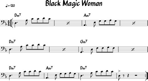 Black magic woman rab bass